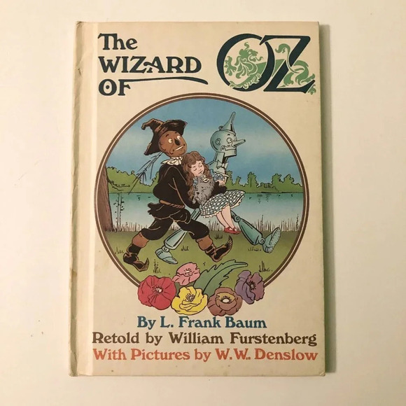 Vintage 1984 The Wizard Of Oz Retold by William Furstenberg Weekly Reader - Picture 1 of 15